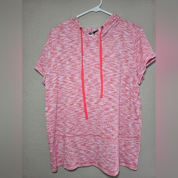 New Directions Pink Hoodie Sweatshirt - Size XL - Picture 1 of 3